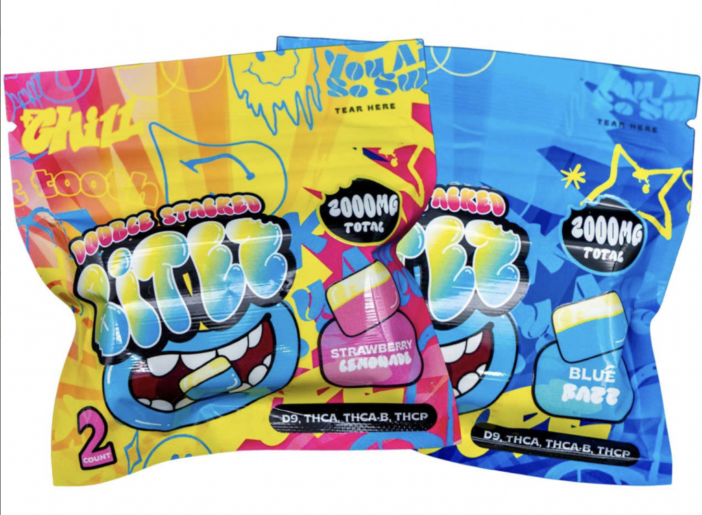 Ocho Extracts Double Stacked Bitez – 1000mg Gummies (2-Pack)