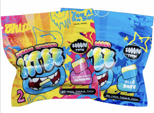 Ocho Extracts Double Stacked Bitez – 1000mg Gummies (2-Pack)